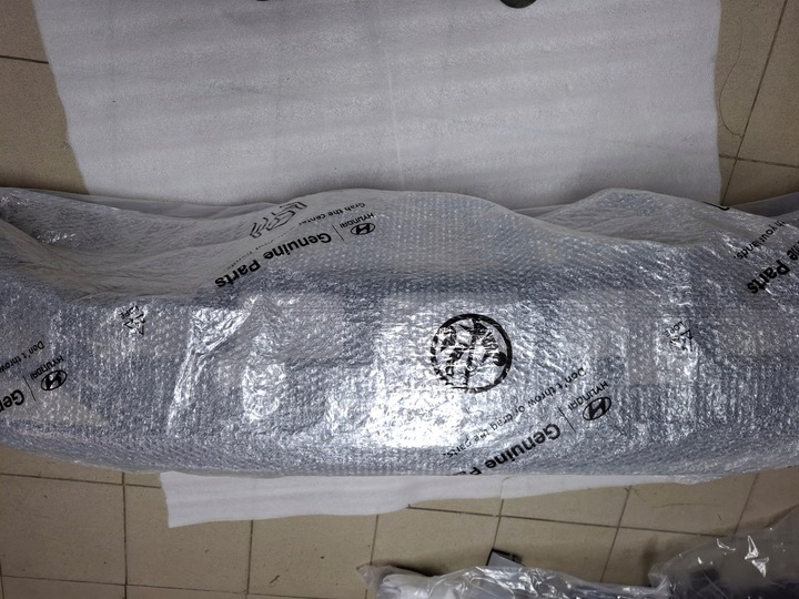 фото №15, Hyundai tucson iv 2020 спойлер накладка бампера зад pdc 86612-n7020 нове