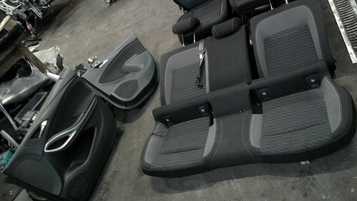 фото №5, Opel astra k v універсал сидіння диван обшивки комплект eu