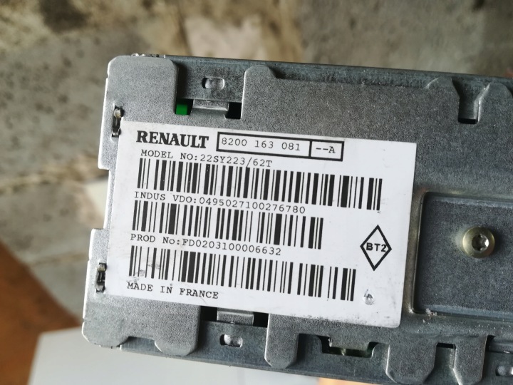 фото №11, Комплект gps антенна дисплей renault espace iv