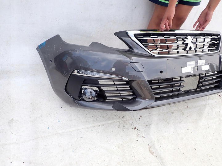 фото №4, Peugeot 308 ii 2 рестайлинг 17- бампер перед 6xpdc led