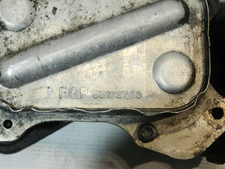 фото №6, Корпус фільтра масла радіатор opel corsa astra h fiat doblo 1.3 cdti jtd