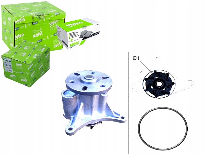 фото №1, Val506952 насос води citroen