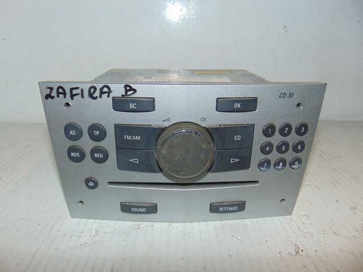 фото №1, Радиопроигрыватель cd opel zafira b 13263050