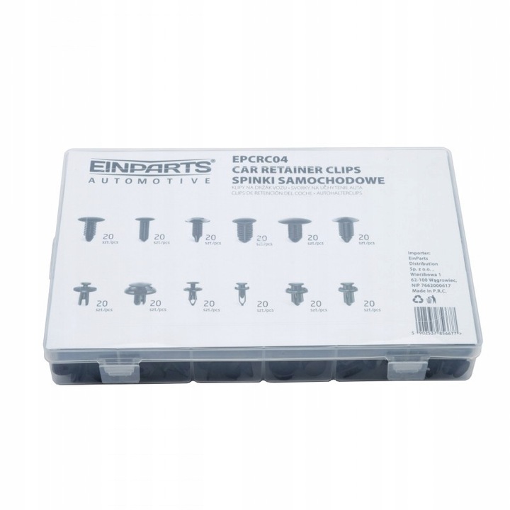 фото №9, Набор клипсы клипсов автомобильных 240 szt + хомуты зажимные 2.5 100 100x