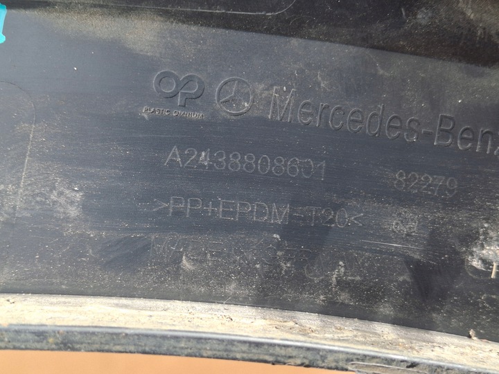 фото №13, Mercedes eqb a243 w243 x243 крыло правый перед планка оригинал a2438810200