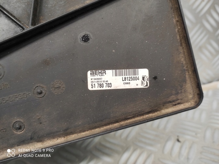 фото №9, Вентилятор радиатор fiat fiorino fiat qubo 1.3 jtd m-jet 51856564 51805807