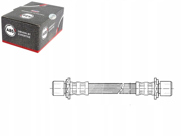 фото №1, Шланг гальмівний гнучкий daihatsu terios 97-05 t a