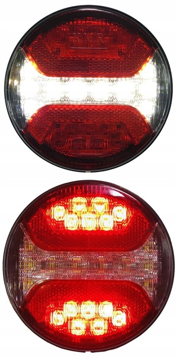 фото №7, Лампа led комбінована кругла заднього ходу протитуманна