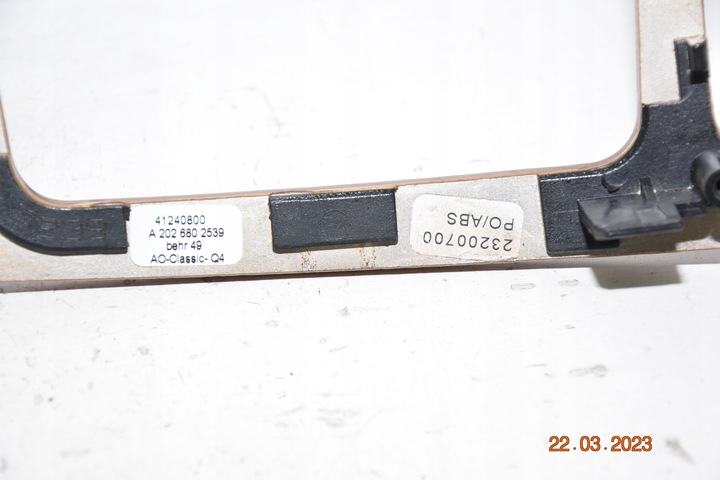 фото №5, Mercedes w203 dekor декори дерево попільничка