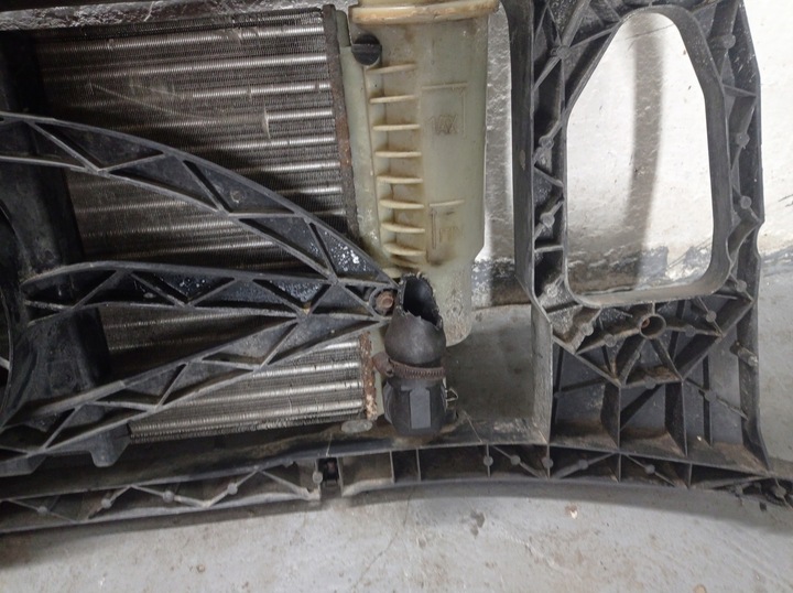 фото №8, Fiat panda ii 1.1b pas переднє радіаторів вентилятор 51700202