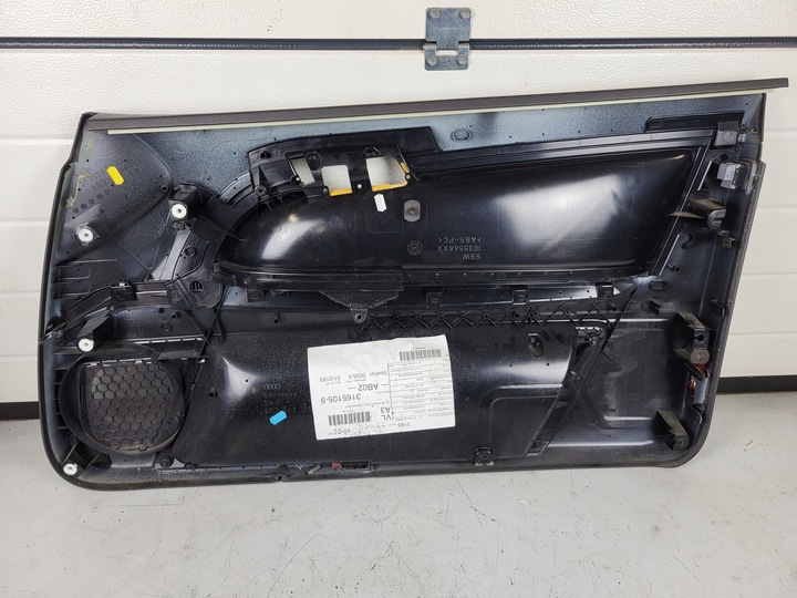 фото №15, Audi a3 8p 04r обивка боковина дверь левый 3d soul кожа bose европа