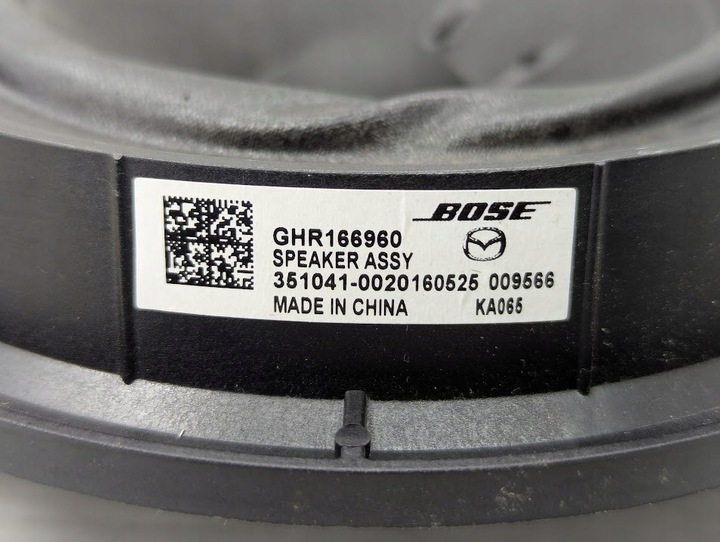 фото №6, Динамик дверь правый левый зад bose mazda cx-3 cx3 ghr166960