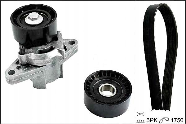 фото №2, Набор полосок wielorowkowych с роликами dacia log