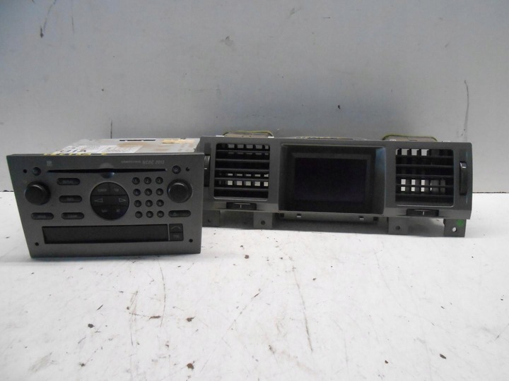 фото №1, Радіо cd дисплей ґрати повітропровід opel vectra c 13138250 5wk76641 #