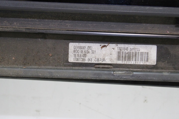 фото №4, Люк стеклянный volkswagen touran i 1t0877041