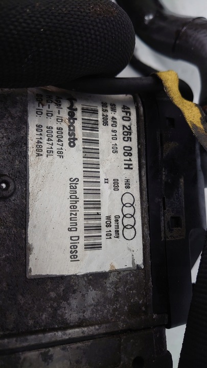фото №6, Audi a6 c6 вебасто отопление стояночный 4f0265081h