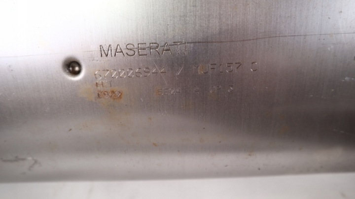 фото №5, Maserati ghibli 3.0 d 14- глушник вихлоп труба 670006944