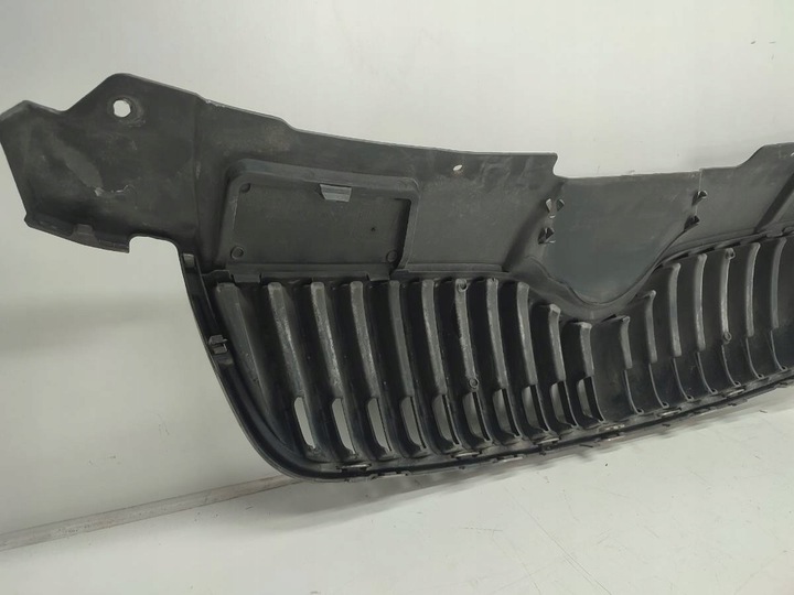 фото №6, Решётка решётка радиатора хром skoda fabia ii roomster перед 5j0853668a