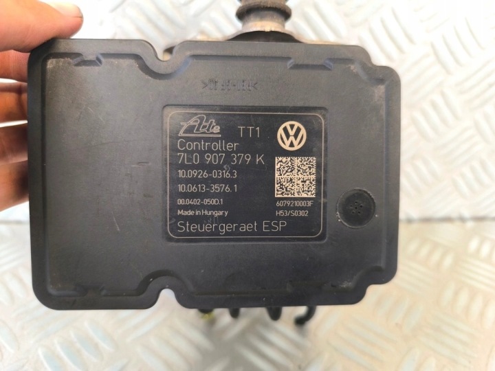 фото №8, Vw touareg i 7l 3.0 tdi v6 блок керування abs головний гальмівний циліндр 7l0614517 7l0907379k