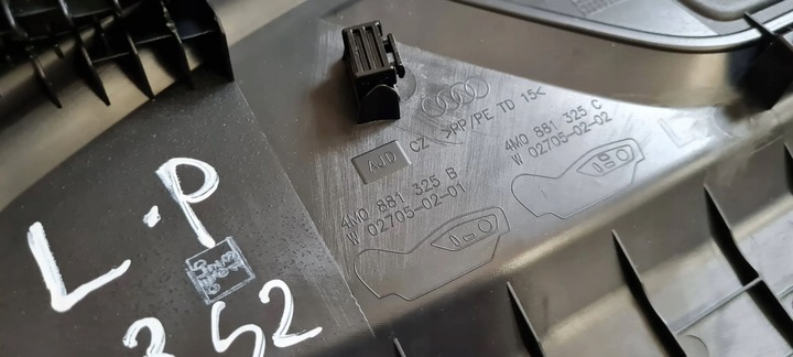 фото №14, Q7 4m ii защита сиденья левая левый перед sline 4m0881325b