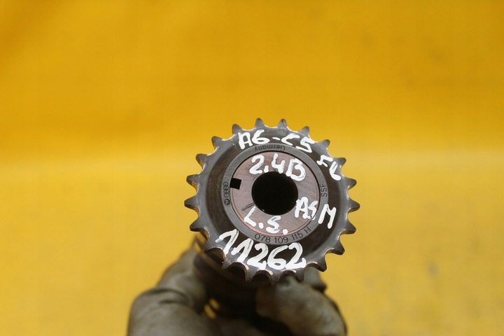 фото №8, Вал розподільний вал лівий всмоктуючий a6 c5 fl 2.4b 07881l