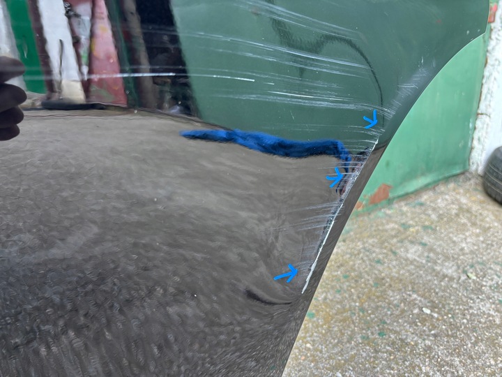 фото №9, Mercedes glc 253 купе двері лівий зад ліві задні