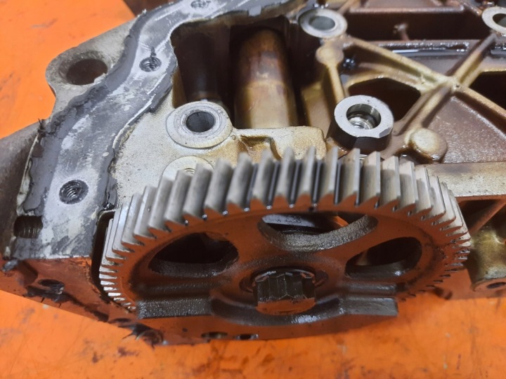 фото №6, Skoda fabia 6y рестайлінг 04-07 1.2mt 54km blok низ двигуна 03d103166h bmd