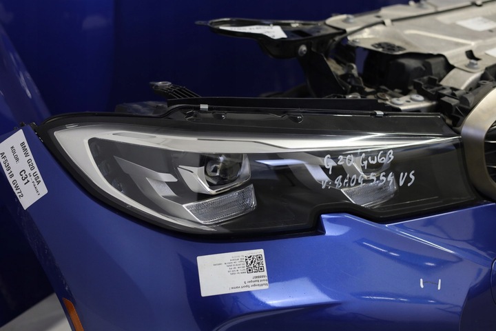 фото №6, Перед bmw g20 капот бампер крыло м-пакет лампа led c31 m40i
