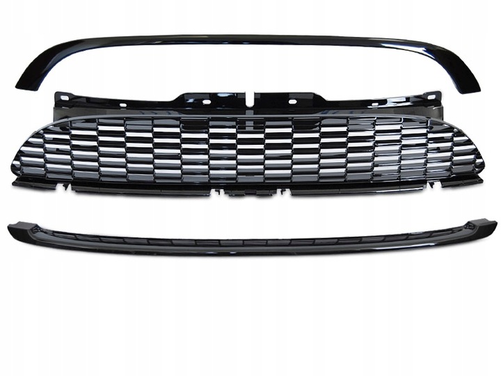 фото №1, Решётка решётка радиатора mini cooper r56 r57 r55 06-09 глянец чёрный