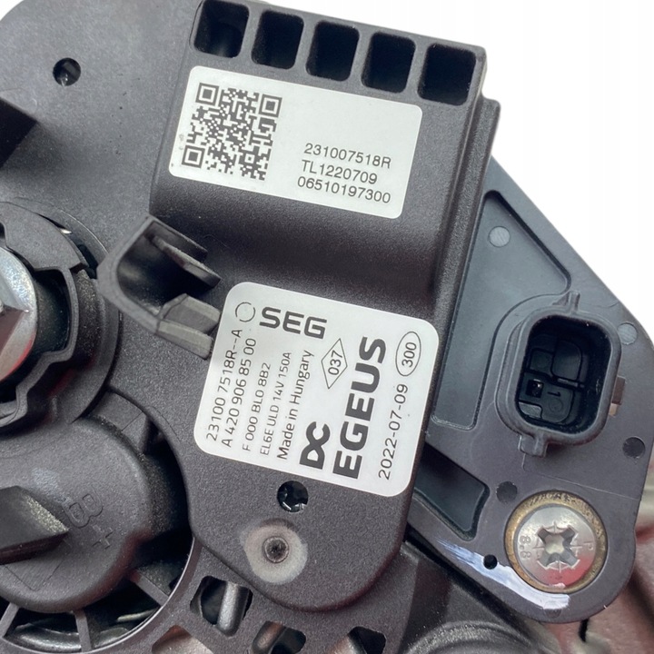 фото №16, Генератор renault експрес van 1.3 tce 231007518r