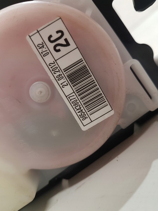 фото №5, Pas безпеки задній середній сидіння citroen c4 grand picasso i 06-13r.