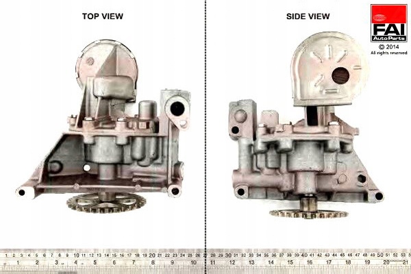 фото №2, Насос масла peugeot fai autoparts