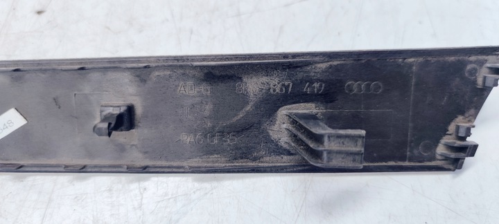 фото №6, Планка dekor дверь audi a4 b8 левый t 8k0867419 kół