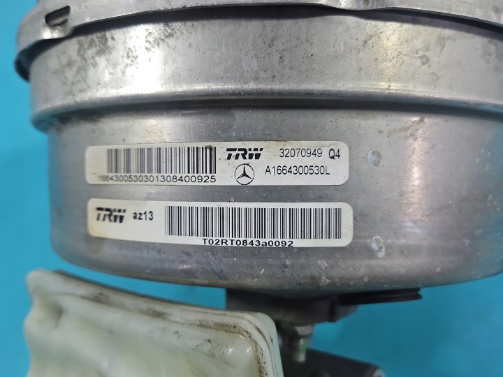 фото №7, Вакуумный усилитель тормозов (серво) mercedes gl ii x166 4,7 v8 278928 a1664300530l 32070949