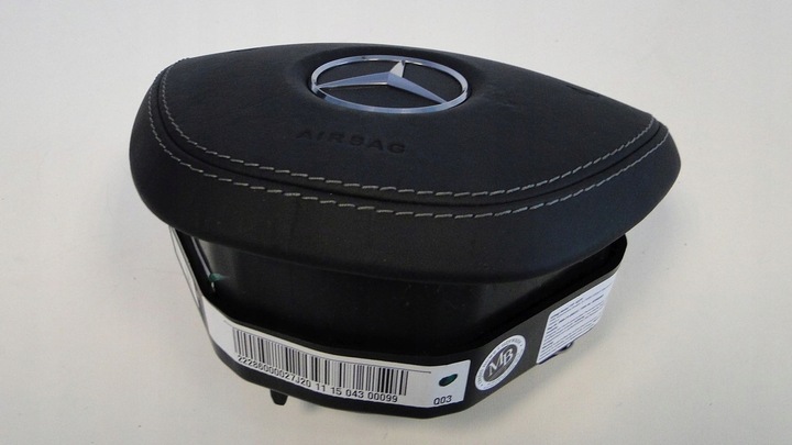 фото №12, Mercedes s клас w222 222 передній рестайлінг подушка w керма подушка безпеки шкіра