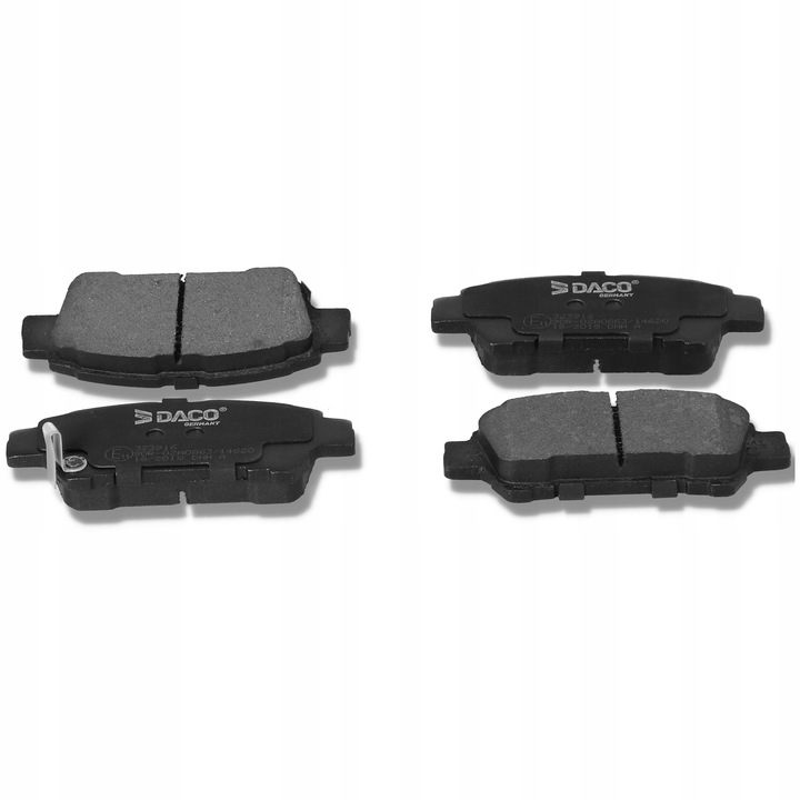 фото №2, Гальмівні колодки гальмівні toyota avensis 01- previa 01- зад