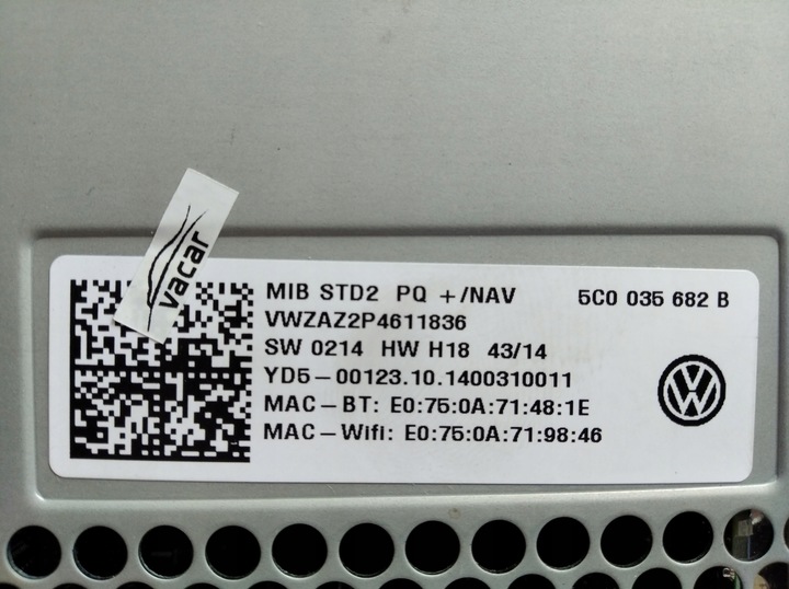 фото №10, Новое радио экран sd vw sharan tiguan версия китай