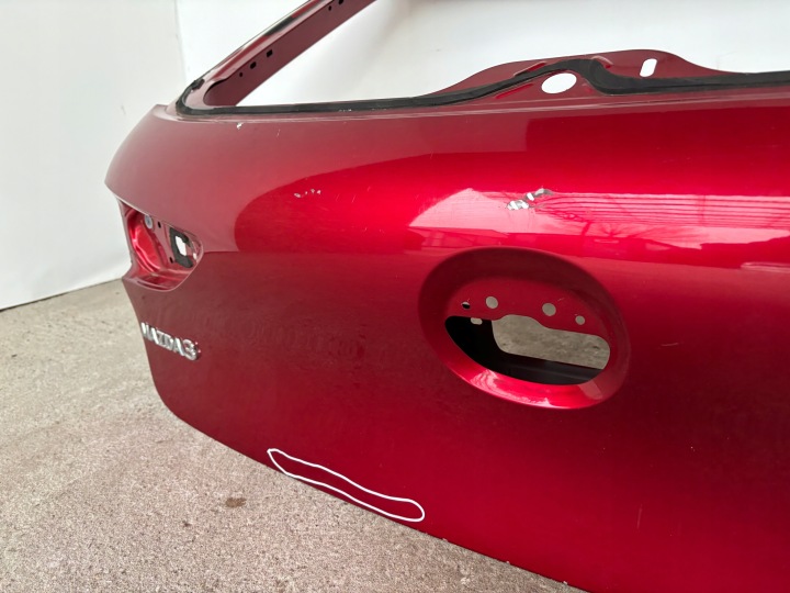 фото №12, Mazda 3 iv bp hb 2019r- кришка багажника задня зад