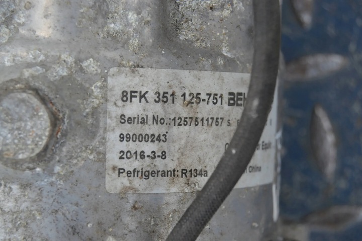 фото №5, Ford galaxy mk2 компрессор кондиционера