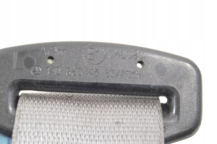 фото №7, Pas безопасности левый зад серый mercedes w140 s класс 1408604385