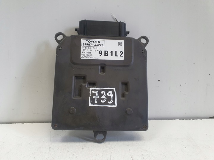 фото №1, Toyota camry 8 viii преобразователь лампы модуль led левый 89907-33220