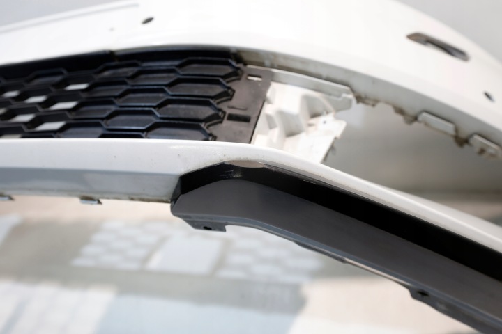фото №8, Skoda fabia iii рестайлінг 6v0 6v бампер перед передній 6v0807221f білий