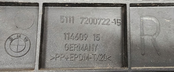 фото №12, Оригинальный бампер перед bmw 5 f10 f11 2010-2013 , 4x pdc омыватель , 7200712