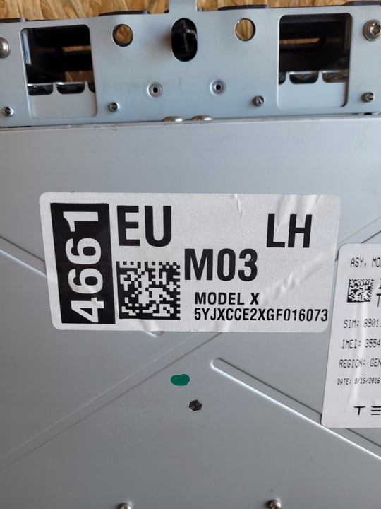 фото №9, Дисплей экран навигация tesla модель x 1045006-03-b