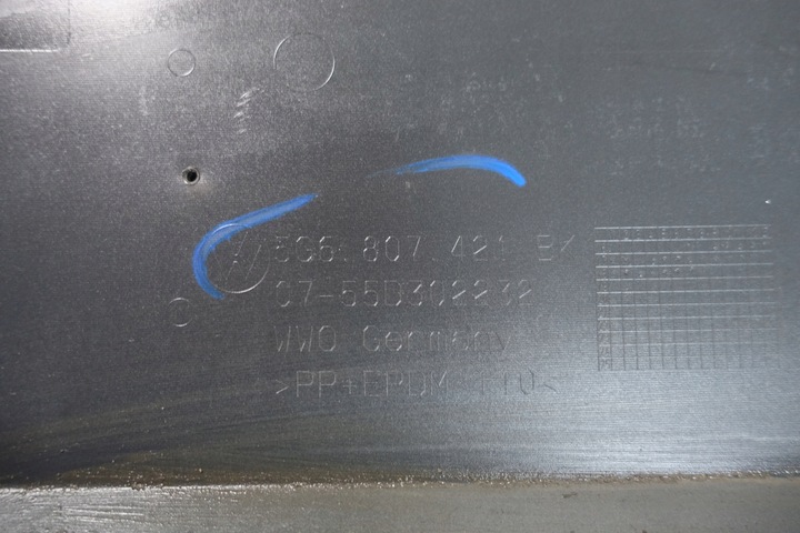 фото №13, Vw golf vii 7 5g рестайлинг 2016- gti tcr бампер зад задний 5g6807421bk