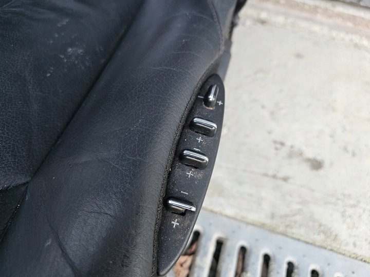 фото №6, Сидіння правий чорний шкіра mercedes clk w209 рестайлінг