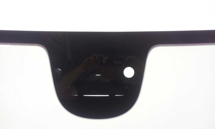 фото №3, Стекло передняя лобовое fiat 500 e 2020- датчик камера оригинальная зелёная