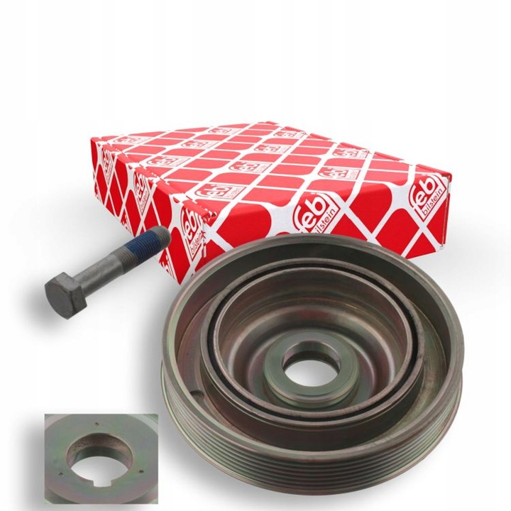 фото №1, 33802/feb колесо ременное вала коленчатого citroen febi bilstein