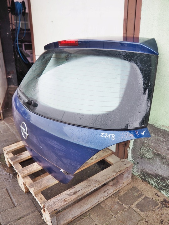 фото №6, Opel astra iii h кришка зад задня багажника з скло колір z21b гарна