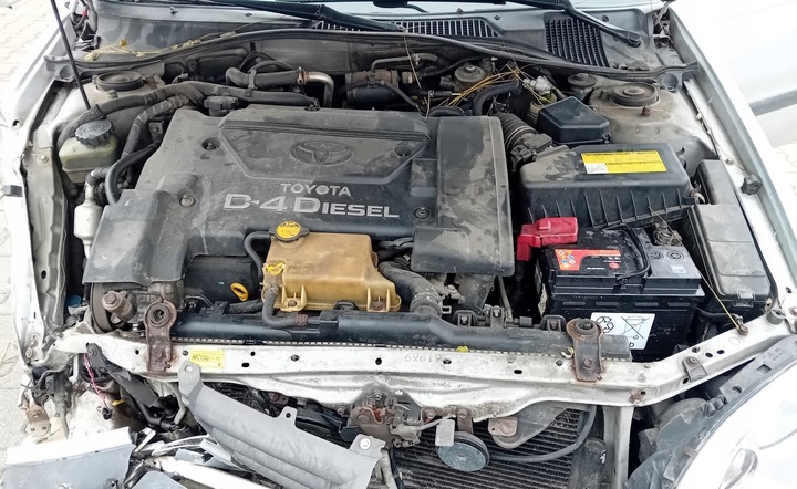 фото №1, Двигун дизель kpl toyota avensis t22 2.0 d4d 110km 1cd-ftv